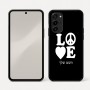 כיסוי בעיצוב אישי עם השם שלך לדגם - Nothing Phone (3a) Pro בעיצוב אהבה