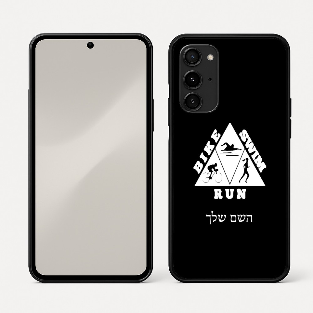 כיסוי בעיצוב אישי עם השם שלך לדגם - Nothing Phone (3a) Pro בעיצוב טריאתלון