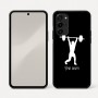 כיסוי בעיצוב אישי עם השם שלך לדגם - Nothing Phone (3a) Pro בעיצוב הרמת משקולות