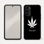 כיסוי בעיצוב אישי עם השם שלך לדגם - Nothing Phone (3a) Pro בעיצוב עלה מריחואנה - גראס