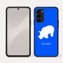 כיסוי בעיצוב אישי עם השם שלך לדגם - Nothing Phone (3a) Pro בעיצוב קרנף