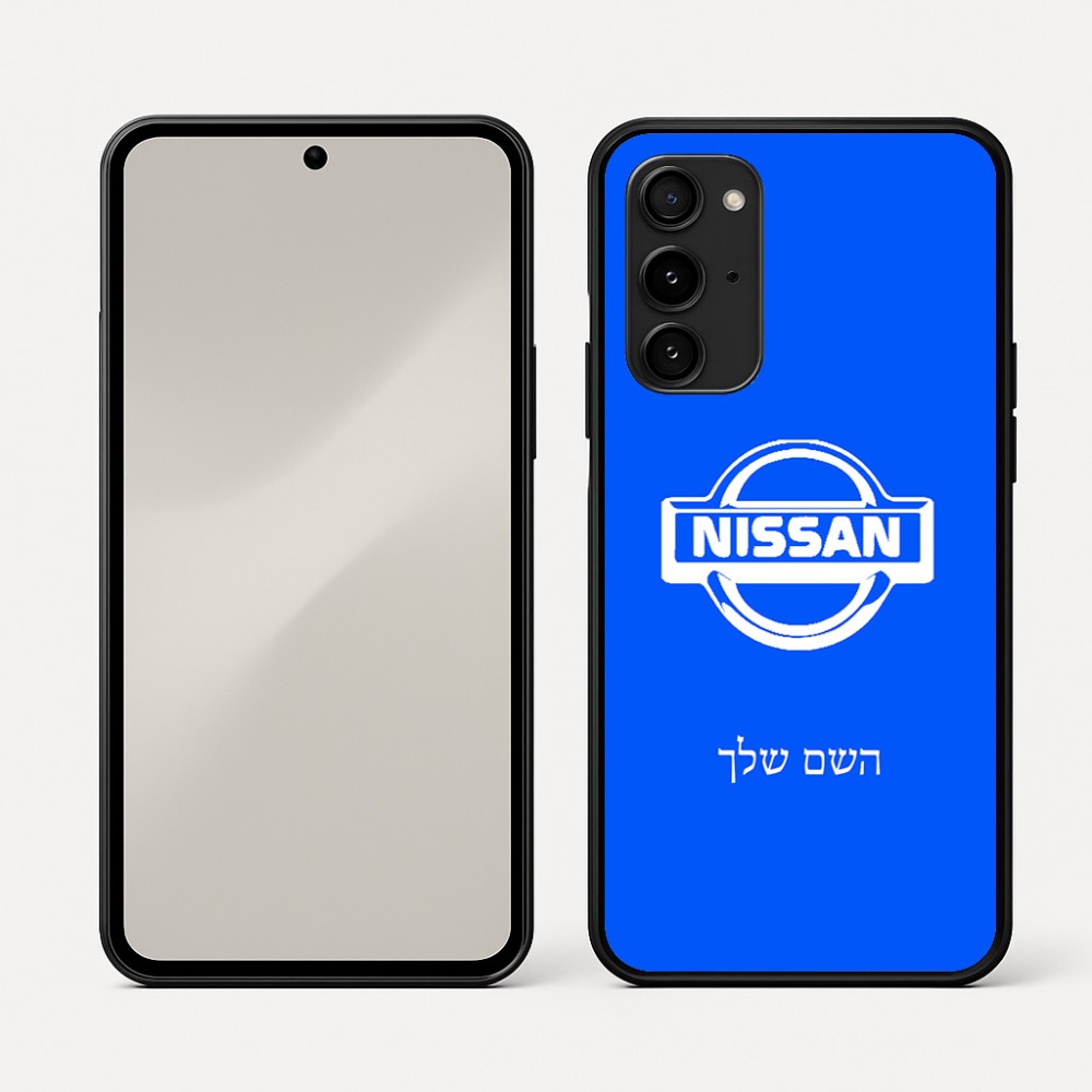 כיסוי בעיצוב אישי עם השם שלך לדגם - Nothing Phone (3a) Pro בעיצוב ניסאן