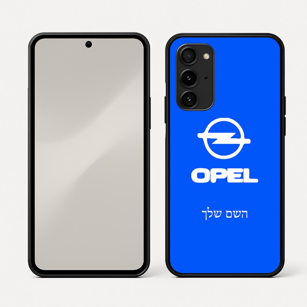 כיסוי בעיצוב אישי עם השם שלך לדגם - Nothing Phone (3a) Pro בעיצוב אופל