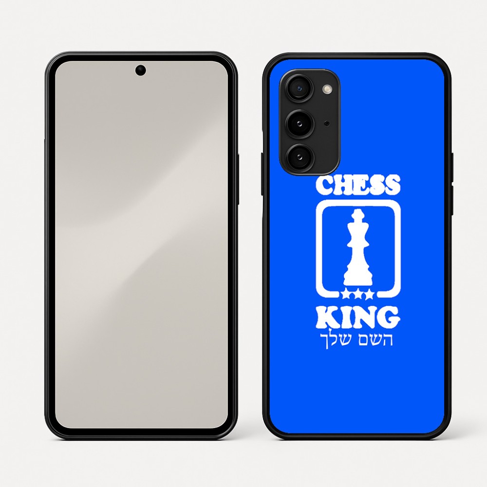 כיסוי בעיצוב אישי עם השם שלך לדגם - Nothing Phone (3a) Pro בעיצוב שחמט