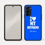 כיסוי בעיצוב אישי עם השם שלך לדגם - Nothing Phone (3a) Pro בעיצוב אוהבת את החבר שלי