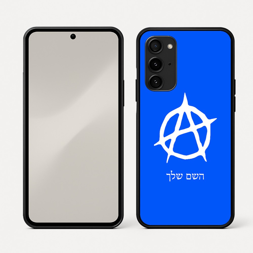 כיסוי בעיצוב אישי עם השם שלך לדגם - Nothing Phone (3a) Pro בעיצוב אנרכיה