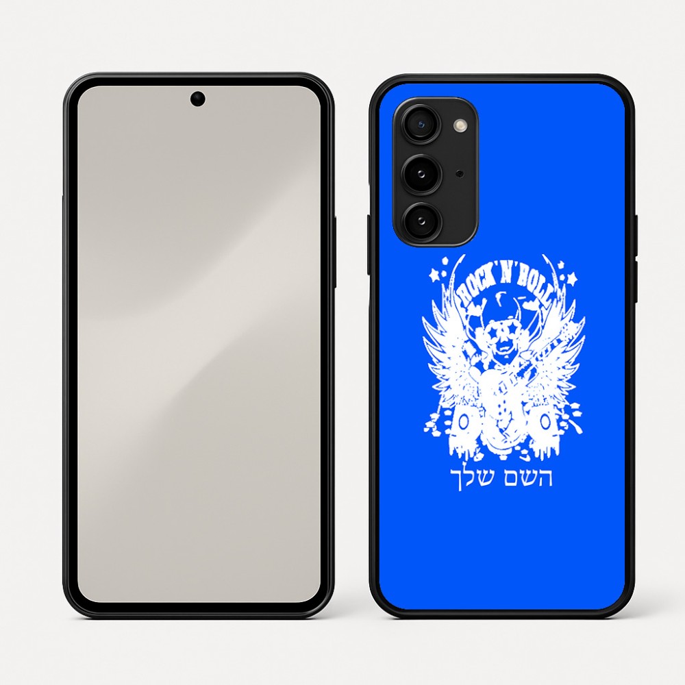 כיסוי בעיצוב אישי עם השם שלך לדגם - Nothing Phone (3a) Pro בעיצוב רוקנרול