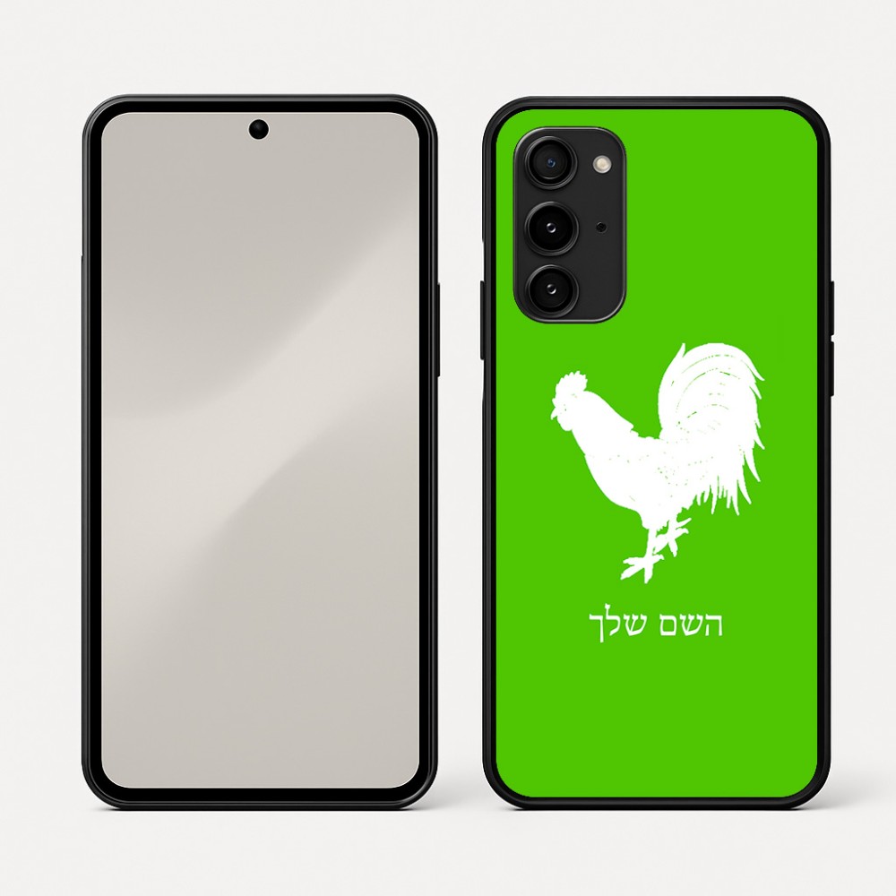 כיסוי בעיצוב אישי עם השם שלך לדגם - Nothing Phone (3a) Pro בעיצוב תרנגול