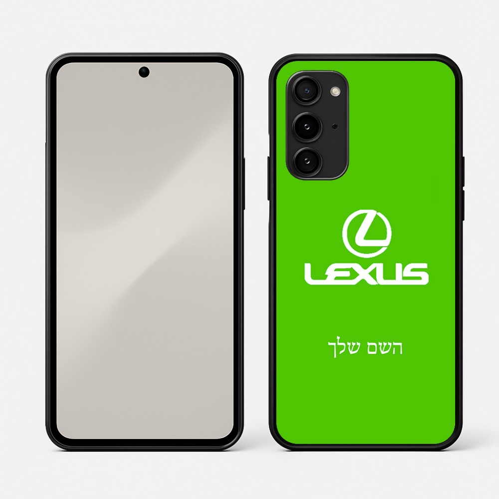כיסוי בעיצוב אישי עם השם שלך לדגם - Nothing Phone (3a) Pro בעיצוב לקסוס