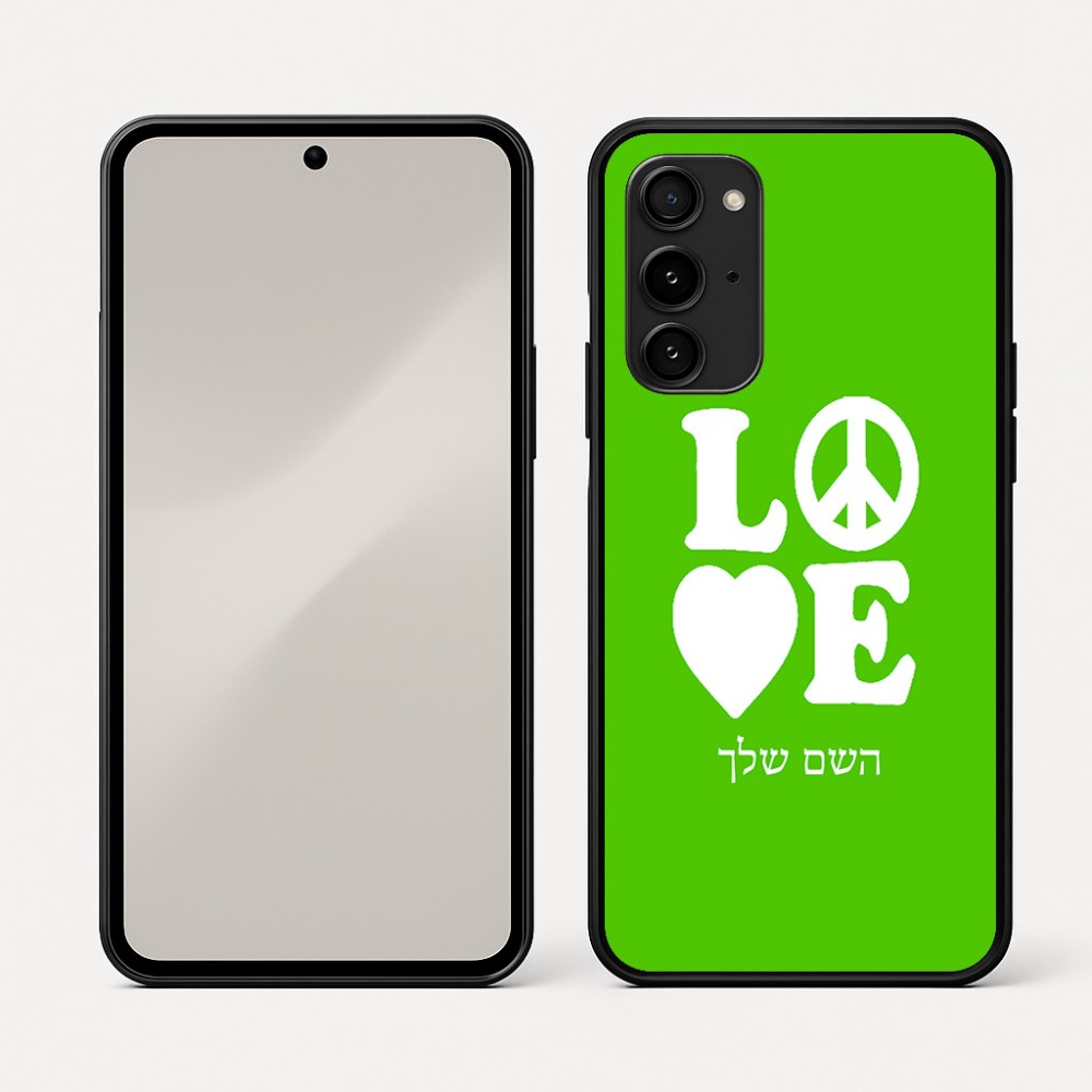 כיסוי בעיצוב אישי עם השם שלך לדגם - Nothing Phone (3a) Pro בעיצוב אהבה