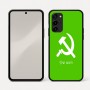כיסוי בעיצוב אישי עם השם שלך לדגם - Nothing Phone (3a) Pro בעיצוב פטיש ומגל