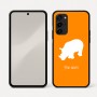 כיסוי בעיצוב אישי עם השם שלך לדגם - Nothing Phone (3a) Pro בעיצוב קרנף