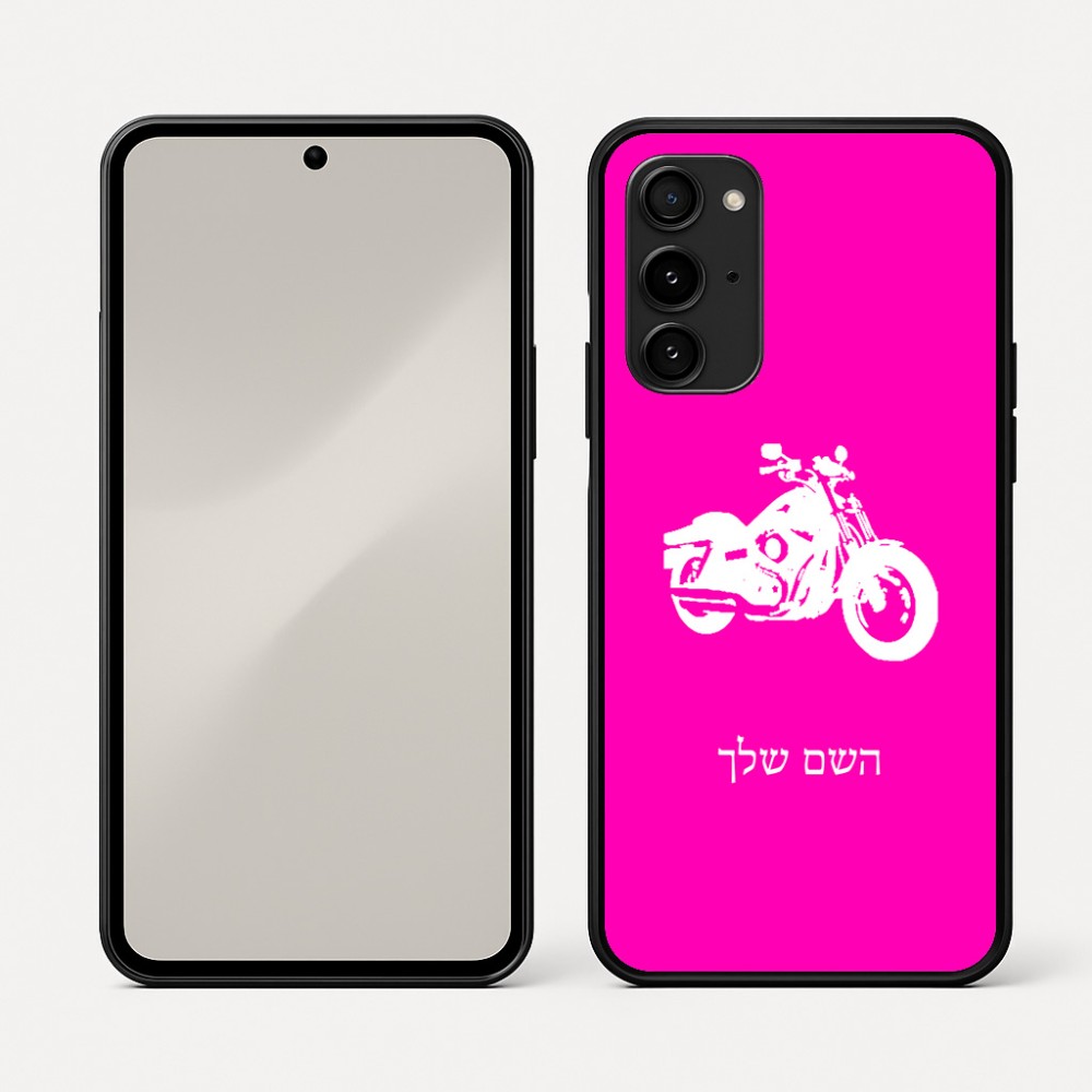 כיסוי בעיצוב אישי עם השם שלך לדגם - Nothing Phone (3a) Pro בעיצוב הארלי-דיווידסון
