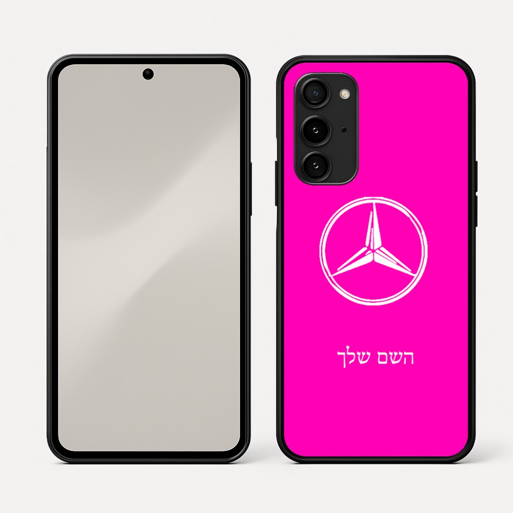 כיסוי בעיצוב אישי עם השם שלך לדגם - Nothing Phone (3a) Pro בעיצוב מרצדס-בנץ