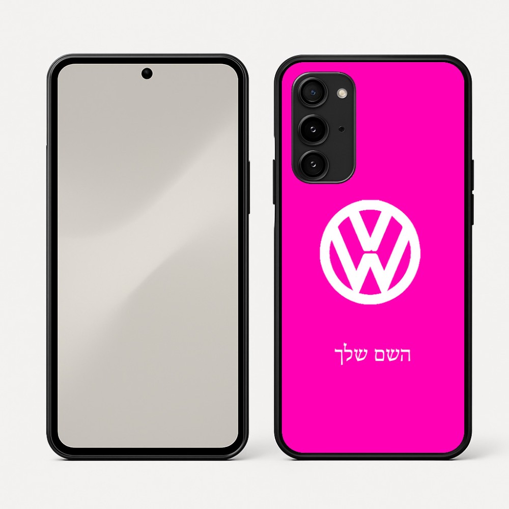 כיסוי בעיצוב אישי עם השם שלך לדגם - Nothing Phone (3a) Pro בעיצוב פולקסווגן