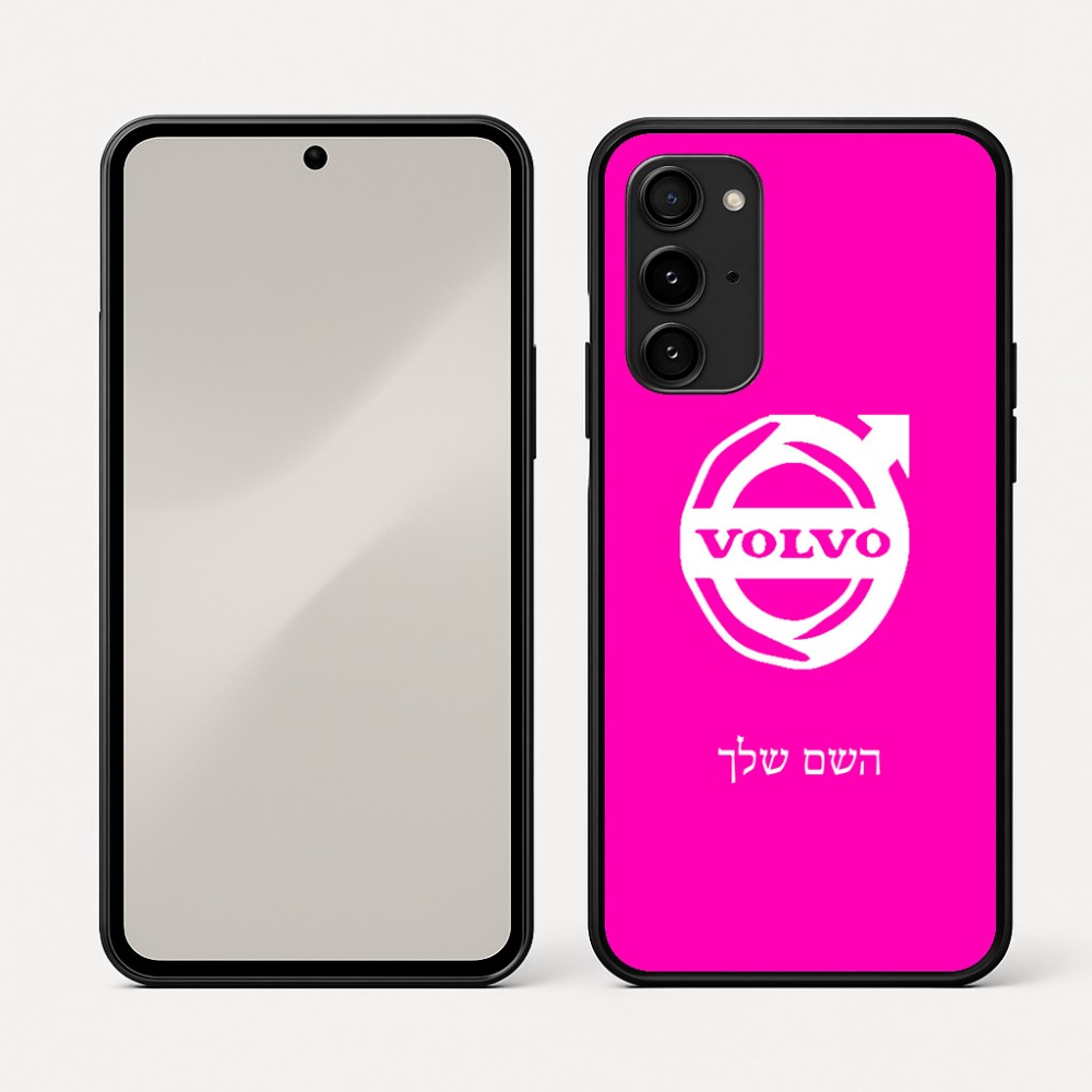 כיסוי בעיצוב אישי עם השם שלך לדגם - Nothing Phone (3a) Pro בעיצוב וולוו
