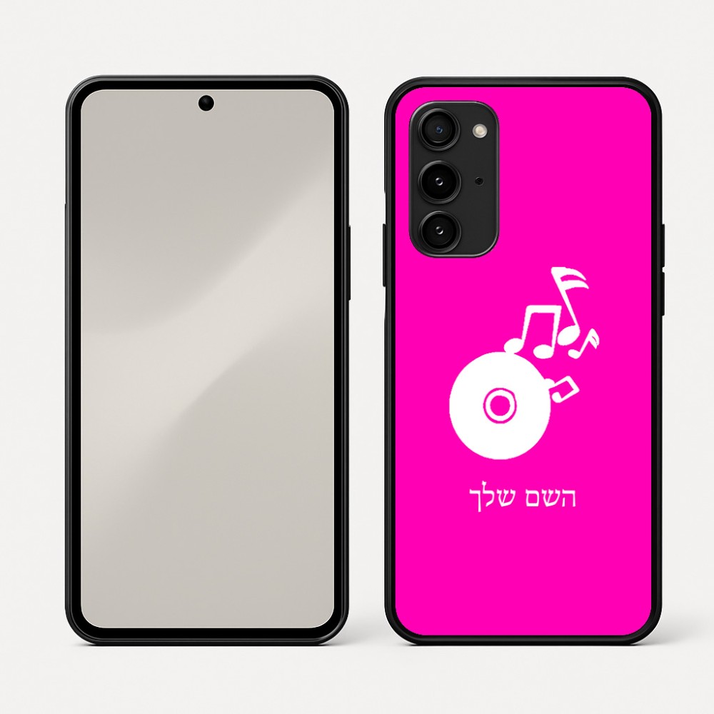 כיסוי בעיצוב אישי עם השם שלך לדגם - Nothing Phone (3a) Pro בעיצוב תקליטור - אזור מוזיקה