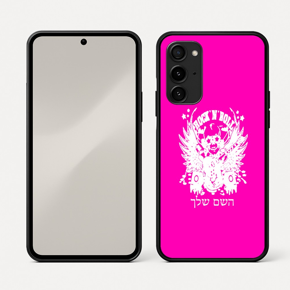 כיסוי בעיצוב אישי עם השם שלך לדגם - Nothing Phone (3a) Pro בעיצוב רוקנרול