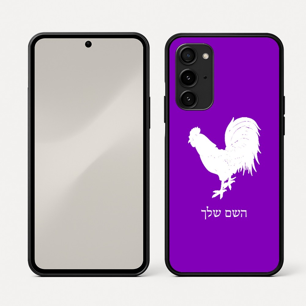 כיסוי בעיצוב אישי עם השם שלך לדגם - Nothing Phone (3a) Pro בעיצוב תרנגול