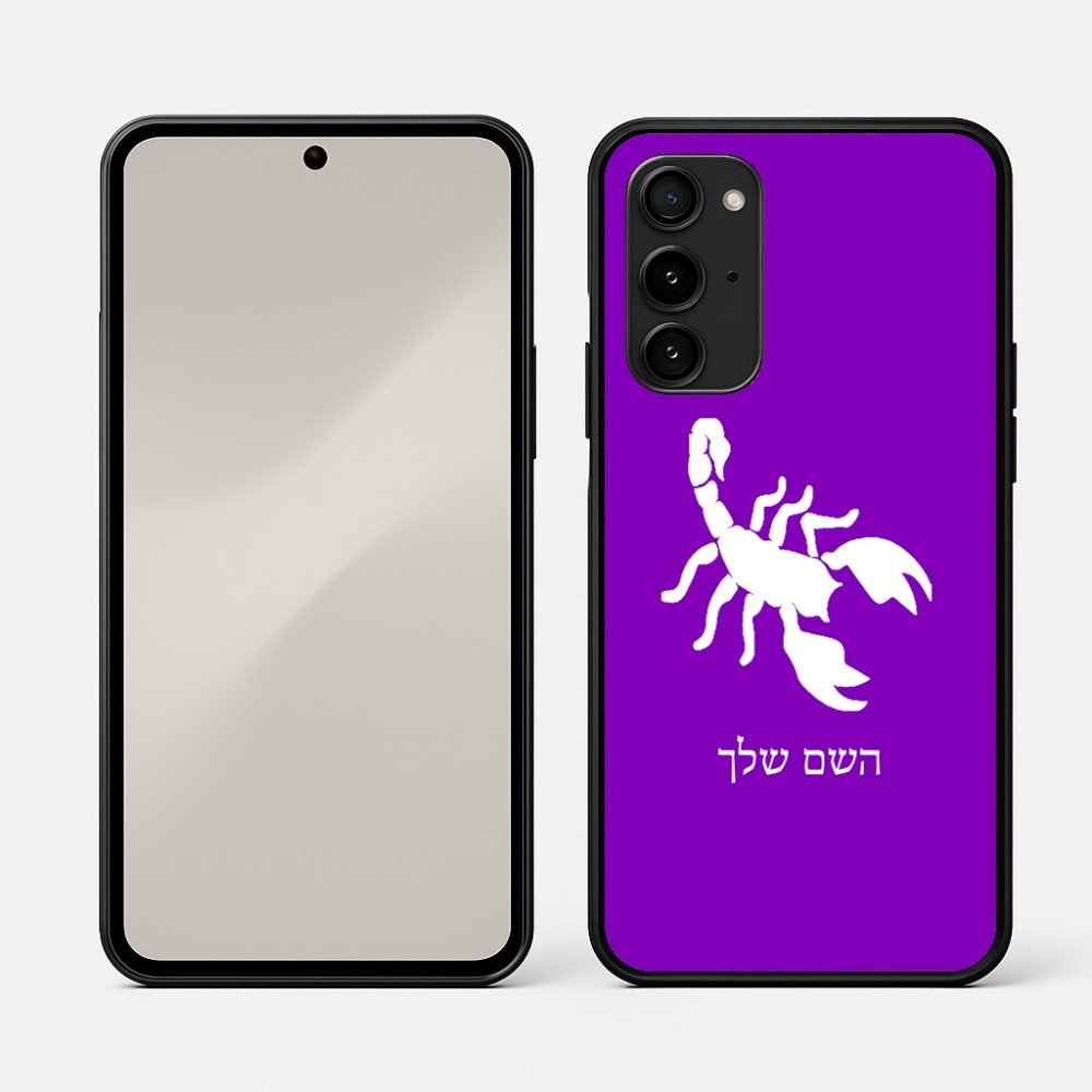 כיסוי בעיצוב אישי עם השם שלך לדגם - Nothing Phone (3a) Pro בעיצוב עקרב