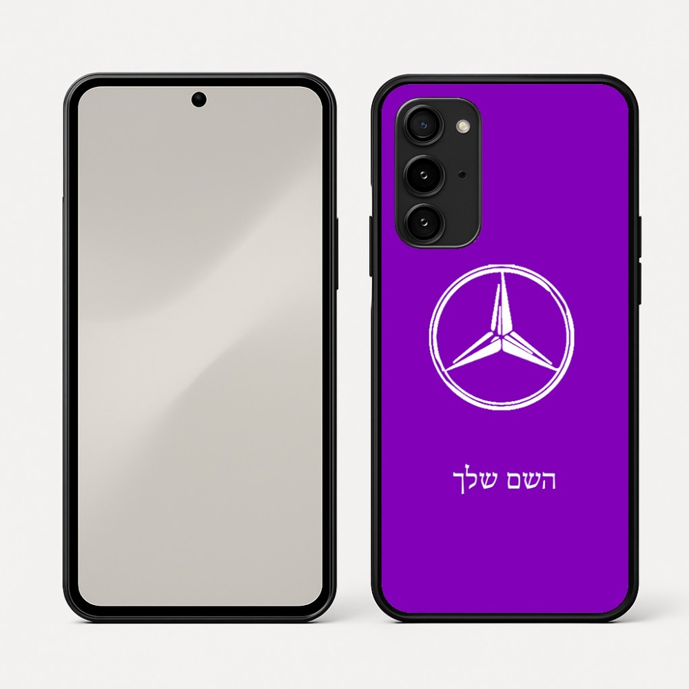 כיסוי בעיצוב אישי עם השם שלך לדגם - Nothing Phone (3a) Pro בעיצוב מרצדס-בנץ