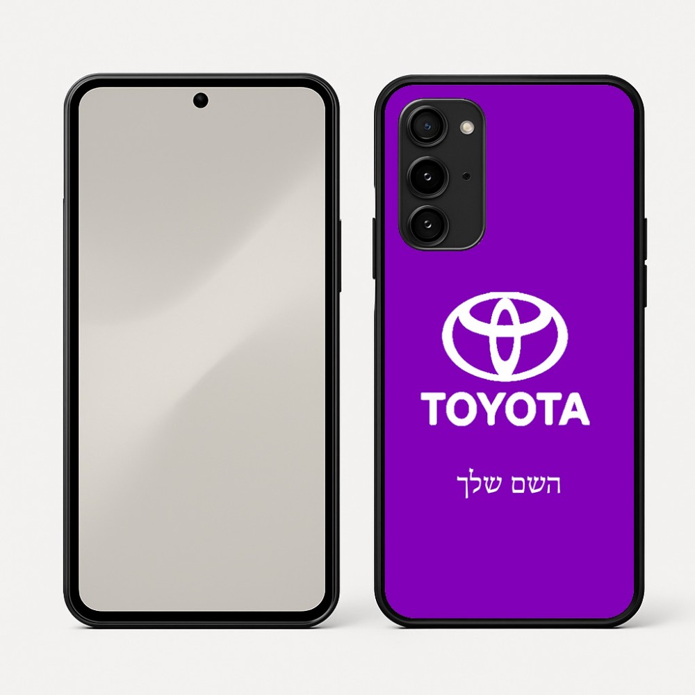 כיסוי בעיצוב אישי עם השם שלך לדגם - Nothing Phone (3a) Pro בעיצוב טויוטה