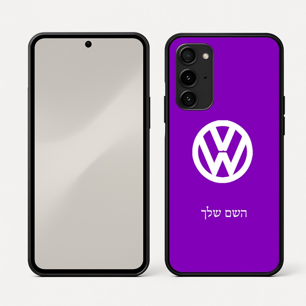 כיסוי בעיצוב אישי עם השם שלך לדגם - Nothing Phone (3a) Pro בעיצוב פולקסווגן