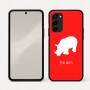 כיסוי בעיצוב אישי עם השם שלך לדגם - Nothing Phone (3a) Pro בעיצוב קרנף
