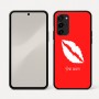כיסוי בעיצוב אישי עם השם שלך לדגם - Nothing Phone (3a) Pro בעיצוב שפתיים - נשיקה
