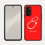 כיסוי בעיצוב אישי עם השם שלך לדגם - Nothing Phone (3a) Pro בעיצוב סטטוסקופ רופא