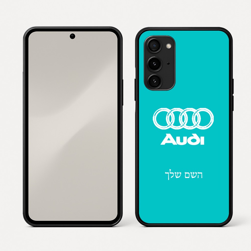 כיסוי בעיצוב אישי עם השם שלך לדגם - Nothing Phone (3a) Pro בעיצוב אאודי