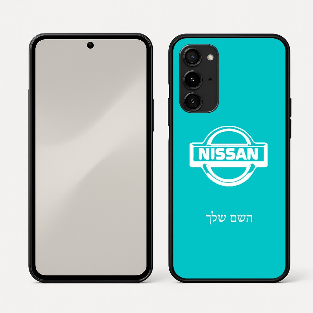 כיסוי בעיצוב אישי עם השם שלך לדגם - Nothing Phone (3a) Pro בעיצוב ניסאן