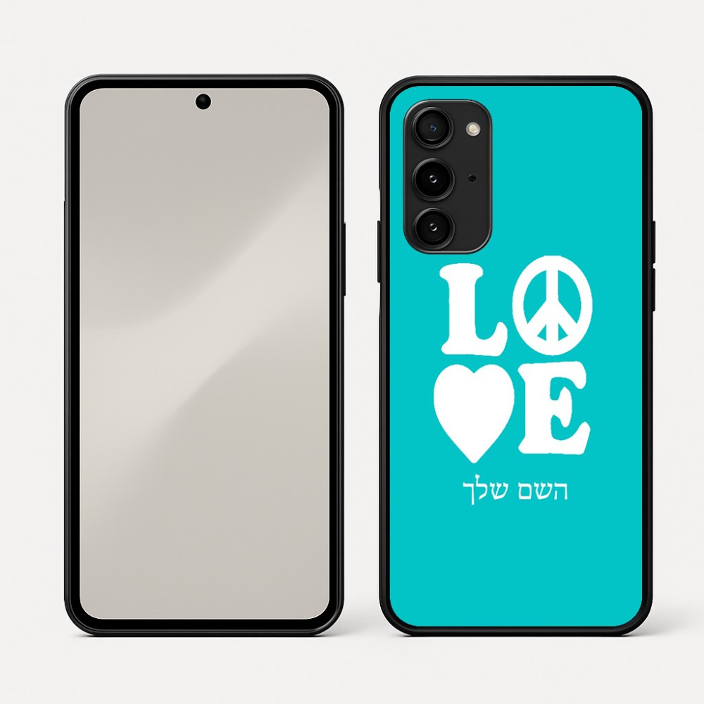 כיסוי בעיצוב אישי עם השם שלך לדגם - Nothing Phone (3a) Pro בעיצוב אהבה