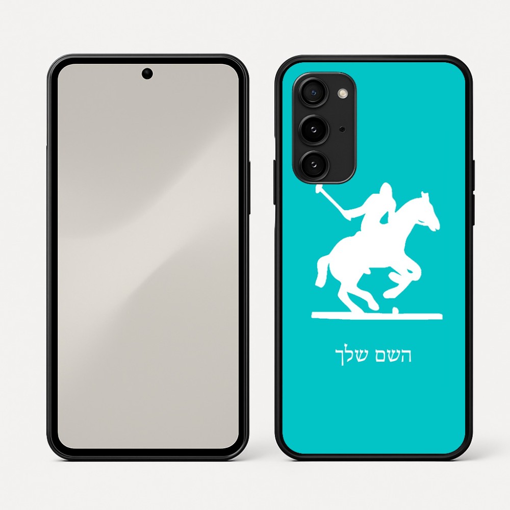 כיסוי בעיצוב אישי עם השם שלך לדגם - Nothing Phone (3a) Pro בעיצוב שחקן פולו - סוס