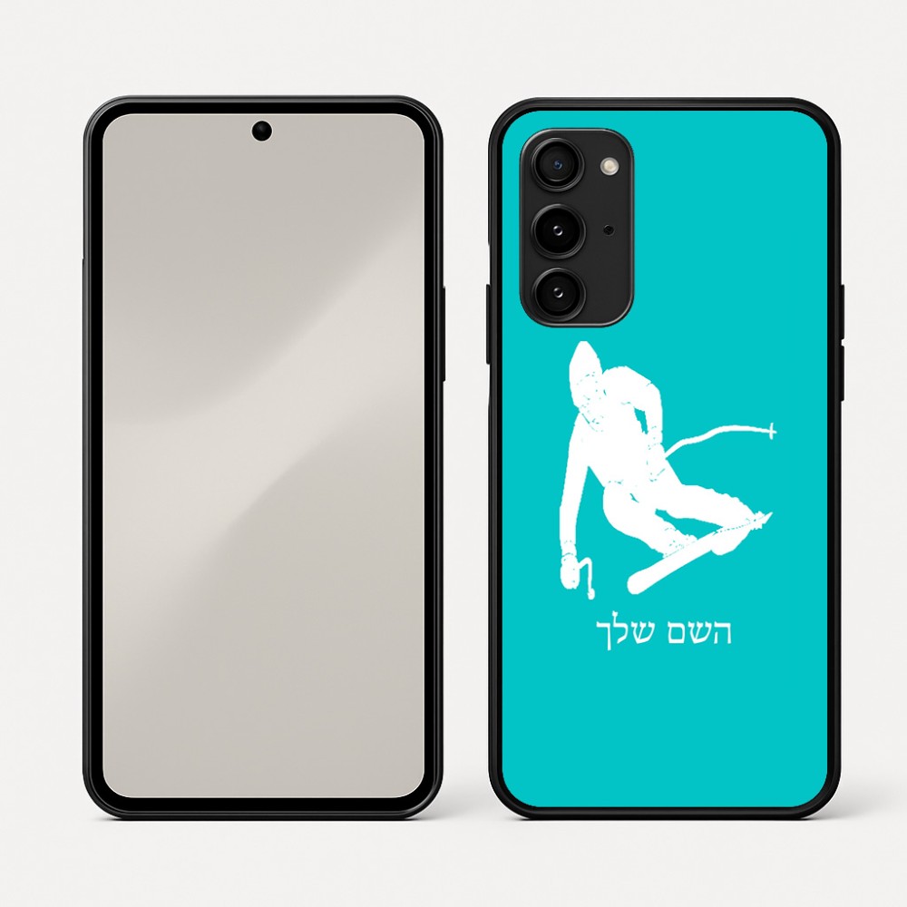 כיסוי בעיצוב אישי עם השם שלך לדגם - Nothing Phone (3a) Pro בעיצוב סקי