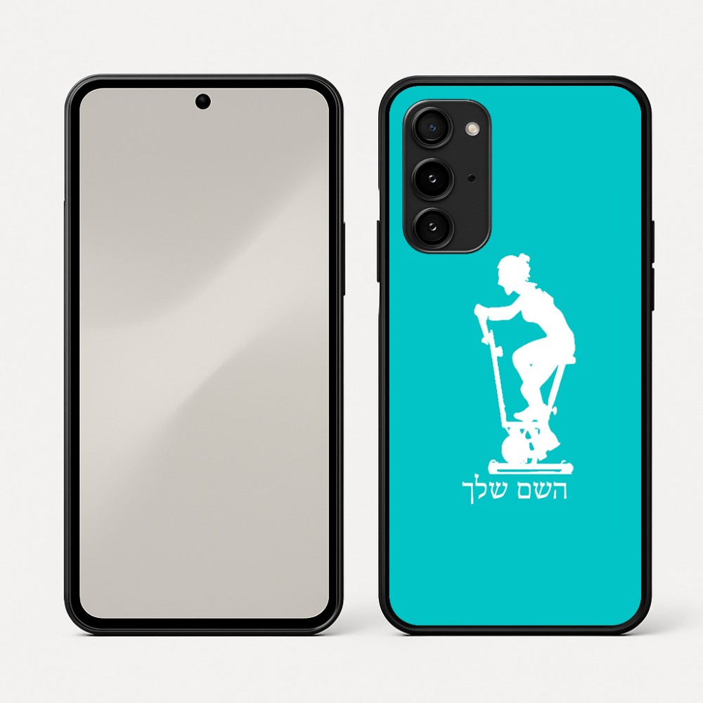 כיסוי בעיצוב אישי עם השם שלך לדגם - Nothing Phone (3a) Pro בעיצוב אימון ספינינג - אישה
