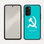 כיסוי בעיצוב אישי עם השם שלך לדגם - Nothing Phone (3a) Pro בעיצוב פטיש ומגל