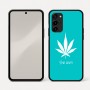 כיסוי בעיצוב אישי עם השם שלך לדגם - Nothing Phone (3a) Pro בעיצוב עלה מריחואנה - גראס