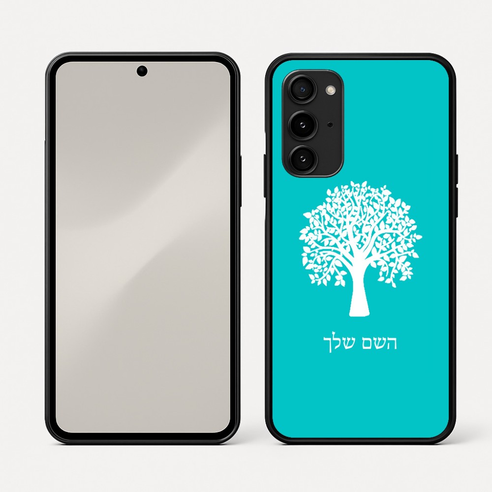 כיסוי בעיצוב אישי עם השם שלך לדגם - Nothing Phone (3a) Pro בעיצוב עץ