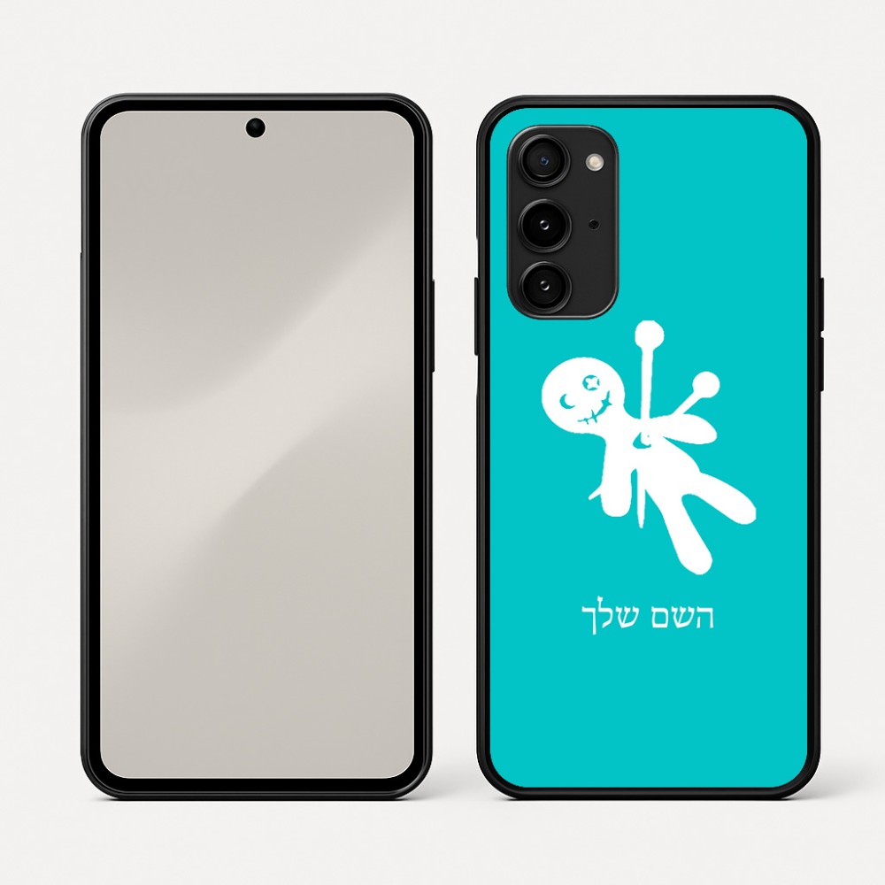 כיסוי בעיצוב אישי עם השם שלך לדגם - Nothing Phone (3a) Pro בעיצוב וודו