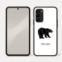כיסוי בעיצוב אישי עם השם שלך לדגם - Nothing Phone (3a) Pro בעיצוב דוב