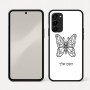 כיסוי בעיצוב אישי עם השם שלך לדגם - Nothing Phone (3a) Pro בעיצוב פרפר