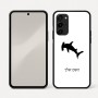כיסוי בעיצוב אישי עם השם שלך לדגם - Nothing Phone (3a) Pro בעיצוב כריש ראש פטיש