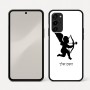 כיסוי בעיצוב אישי עם השם שלך לדגם - Nothing Phone (3a) Pro בעיצוב קופידון
