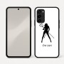 כיסוי בעיצוב אישי עם השם שלך לדגם - Nothing Phone (3a) Pro בעיצוב אישה שטן
