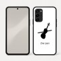 כיסוי בעיצוב אישי עם השם שלך לדגם - Nothing Phone (3a) Pro בעיצוב כינור