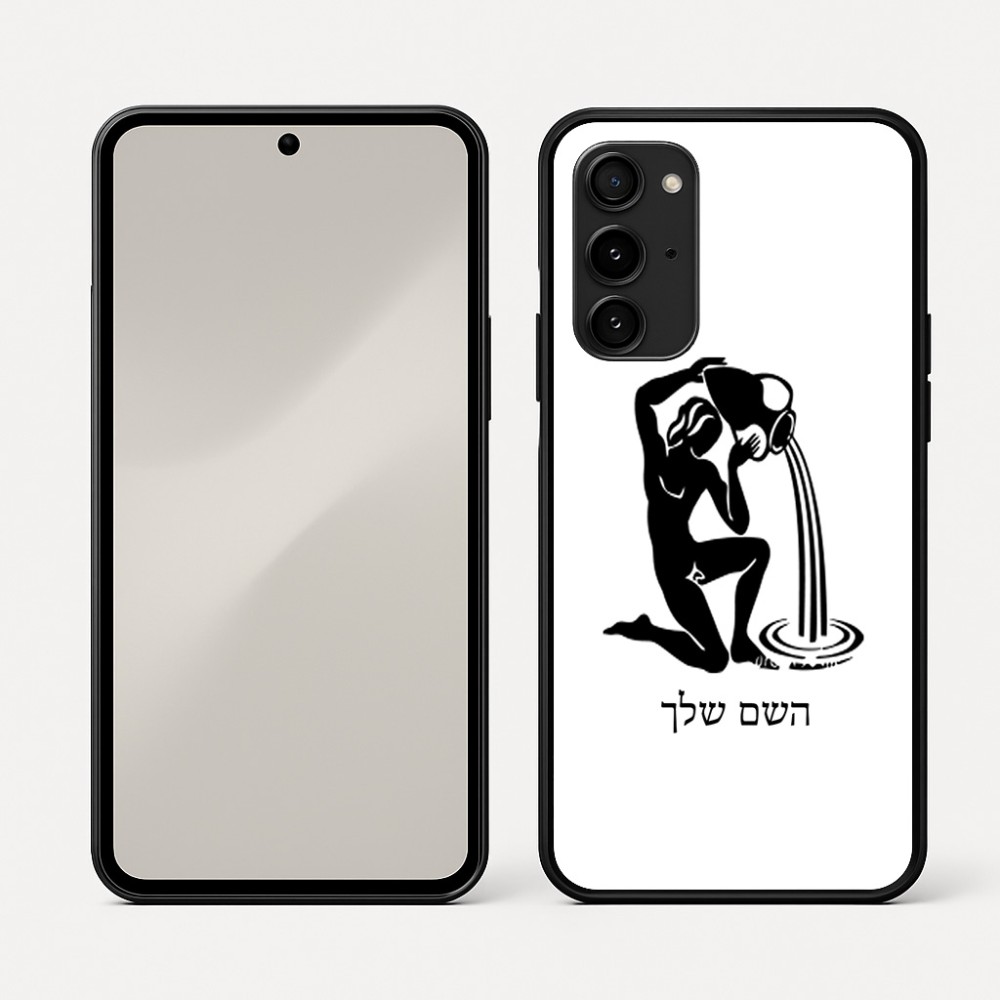 כיסוי בעיצוב אישי עם השם שלך לדגם - Nothing Phone (3a) Pro בעיצוב מזלות - דלי