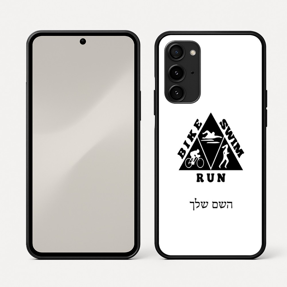כיסוי בעיצוב אישי עם השם שלך לדגם - Nothing Phone (3a) Pro בעיצוב טריאתלון