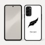 כיסוי בעיצוב אישי עם השם שלך לדגם - Nothing Phone (3a) Pro בעיצוב נוצת נוצה