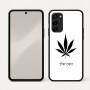 כיסוי בעיצוב אישי עם השם שלך לדגם - Nothing Phone (3a) Pro בעיצוב עלה מריחואנה - גראס